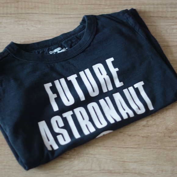 Osh Kosh Black Boys Tee - Picture 1 of 5